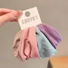 Faixa de Cabelo Elástica Marrom Leitoso para Rabo de Cavalo Alto Alargada Extra Larga Corda de Cabelo Sem Costura Elástico de Cabelo para Meninas