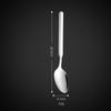 Juego de Cubiertos de Acero Inoxidable Hotel Western Cuchillo para Bistec Tenedor Cuchara Restaurante Cuchara para Postre Tenedor Hogar Cuchara para Niños