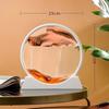 Decoración de pintura de arenas movedizas, reloj de arena tridimensional 3D, arte creativo, descompresión dinámica, sala de estar, oficina, decoración de escritorio, regalo