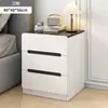 Armário de armazenamento multifuncional de luxo moderno e leve, armário de armazenamento de cabeceira simples e econômico, mesa de cabeceira minimalista para quarto