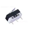 Interruptor Minúsculo Kw10 Certificado CQC, 3 Pinos, Alavanca Reta, Mini Interruptor de Curso, Detecção de Sinal, Detecção de Posição