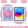 Funda Protectora Portátil para Tableta PC Adecuada para iPad 10ª Generación 10.2" Estuche para Tableta en Vivo Montado en la Pared de la Cocina