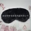 Máscara de ojos con pelo de conejo de imitación de dibujos animados, de peluche, bonita y cómoda, para dormir, disponible para hombres y mujeres.