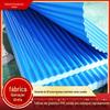 Fábrica de Guangdong PVC Plástico Telha Canopy Engenharia Isolamento Térmico Resina Telha Materiais de Construção Telhado Ondulado Telha de Aço Plástico Espessado