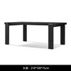 Mesa y Sillas de Patio Exterior Nórdico Personalizado Impermeable Protector Solar Aleación de Aluminio para Exterior Muebles de Exterior para Terraza