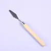 Rascador de Plástico Madera para Pintura al Óleo Transfronterizo Paleta de Pintura Cuchillo de Paleta Herramienta de Cuchillo para Pintura Acrílica Gouache Artístico