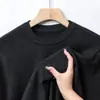 Suéter de tricô liso, gola redonda, para homens, exportação transfronteiriça, nova coleção outono/inverno 2026, feito com fio core-spun, suéter básico versátil
