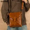 Bolso de Hombro Transfronterizo Nuevo Estilo Piel Genuina, Bolso de Hombro Casual para Viajero Hombre, Bolso de Alta Gama Gran Capacidad, Bolso de Hombre, Bolso Cruzado