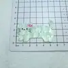 Nuevo Gatito Lindo Placa de Acrílico con Forma de Concha Pasador Llavero Hebilla de Zapato Parche Accesorios para Joyería DIY