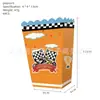 Amazon Nueva Fiesta de Cumpleaños Temática de Motocicleta Todoterreno Vajilla Desechable Mantel Servilleta Plato de Papel Decoraciones