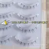 Pestañas Postizas Imitación Pintadas a Mano con Tallos Transparentes Ultra Finos, Estilo Natural de Una Sola Pieza para Principiantes
