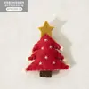 Decoraciones Navideñas Árbol de Navidad Creativo Reno de Dibujos Animados Adornos Colgantes de Fieltro Materiales DIY Figuritas Pequeñas Regalos de Navidad