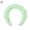Qiyue - Accesorios para el cabello de alta calidad, estilo europeo y americano, para mujer, con esponja de baño y nubes, para desmaquillar y peinar el cabello