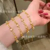 Venta al por mayor de fábrica pequeño rojo departamento natural agua espuma jade calabaza pulsera s925 plata incrustada nuevo diseño chino de lujo ligero mujer