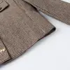 Venta al por mayor de ropa para mujer estilo europeo y americano transfronteriza INS, chaqueta corta de cuello redondo de alta gama nicho estilo europeo y americano lujo ligero estilo Chanel