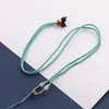 Cordão de Pingente Fino Exquisito Ajustável de Jade Fivela da Paz para DIY Colar Artesanal Fino Materiais e Acessórios