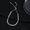 Nova Pulseira de Aço Titânio da Moda para Mulheres, Joia de Mão de Luxo Leve, Pulseiras de Casal Coreanas de Alta Qualidade, Coleção de Pulseiras Femininas