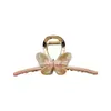 Pinza Metálica Retro Estilo Corte Mariposa Estilo Frío Cabello Grande Pinza de Tiburón Horquilla para Cabello Accesorios para el Cabello Venta al por Mayor