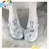 Lindos Zapatos Mary Jane Redondos con Lazo para Mujer 2026 Nuevos con Ribete de Encaje y Correa con Hebilla Lolita para Niñas