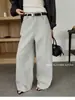 T-PLATFORM 2026 Otoño Estilo Coreano Simples para Viajes Diarios Casuales Pantalones para Mujer Adelgazantes Caídos Pantalones Plátano 26010