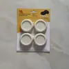 Pés de Borracha para Máquina de Lavar, Amortecedores Sonoros e de Choque para Esteira, Pés de Borracha Antiderrapantes Universais para Móveis, Pés de Borracha Elevadores para Geladeira