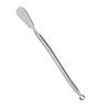 Dispositivo de frotamiento de pies de acero inoxidable de doble cabezal para eliminar callosidades, piel muerta, herramienta de tabla de frotamiento de pies para raspar el talón, tira de frotamiento para dedos para lijar los pies