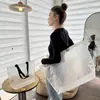 Bolsas de Tote Tejidas Personalizadas para Tiendas de Ropa de Moda, Bolsas Llamativas para Exposiciones, Publicidad y Bolsas de Tote Tejidas Ecológicas