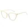 Gafas de Sol Retro Ojo de Gato de Marco Grande Europeas y Americanas para Mujer, Gafas de Moda de Alta Gama para Rostros Cuadrados y Redondos, Aspecto Adelgazante y Gafas de Sol Anti-UV