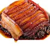 Meigan Cai Kou Rou (Barriga de Porco Cozida no Vapor com Mostarda em Conserva) Produto semiacabado para aquecer e comer com arroz Porco Braiseado Vermelho Prato pré-cozido Lanches