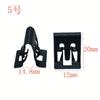 Hebilla de coche panel de instrumentos metálico piezas de estampado UV clip de resorte fábrica directa clip de guardabarros