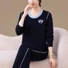 Nuevo Traje Deportivo y de Ocio para Mujer 2025 con Cuello Polo y Mangas Largas para Primavera y Otoño, Ropa Transpirable de Secado Rápido y Absorbente de Sudor para Entrenamiento de Fitness