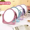 Espejo de Escritorio de Doble Cara Espejo de Escritorio Giratorio para Dormitorio Espejo de Maquillaje para Estudiantes Portátil Tocador de Escritorio Espejo de Princesa Venta al por Mayor