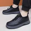 Zapatos de Invierno para Hombre con Forro de Felpa, Zapatos de Tela Cálidos del Viejo Pekín, Impermeables, Antideslizantes, Suela Suave, Zapatos Casuales para Personas de Mediana Edad y Mayores, Zapatos Deportivos para Personas Mayores
