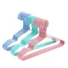 Arara de roupas popular de fábrica, conveniente para uso doméstico, sem marcas, espessa e antiderrapante, adequada para dormitórios e estudantes