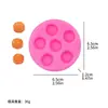 Molde de Silicona para Mini Pastel de Hamburguesa de Estrellas y Nubes Decoración Pastel Postre Chocolate Fondant Accesorios para Hacer