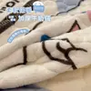 Protetor de Colchão Acolchoado de Lã de Leite Espessa de Desenho Animado para Inverno Quarto Casa Tatame Colchão Fino Acolchoado Dormitório Cobertura de Cama com Veludo