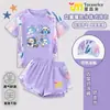 2025 Nuevo Fiesta Cinco Dibujos Animados Traje de Baño Infantil Niñas Secado Rápido Dividido Niñas Protección Solar Traje de Baño Moderno