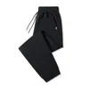 Pantalones casuales para hombre de talla grande transfronterizos, algodón puro, forro polar, pierna recta, pants deportivos, pantalones para hombre de talla grande hechos a medida, forro polar de invierno