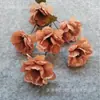 Atacado do Fabricante 6 Cabeças Gardênia e Anêmona Materiais Florais para Casamento, Flores Artificiais para Salão de Casamento, Flores Artificiais de Gardênia 6 Cabeças
