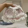 Sombrero de Pescador de Piel de Conejo para Mujer Adulta, Sombrero de Cabeza de Tigre, Sombrero de Punto Peludo Lindo para Otoño e Invierno, Sombrero de Danza del León de Xizang, Sombrero de Cuenca de Tigre