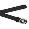 Nuevo Cinturón Retro de Moda Genial Hebilla Metálica Distintivo Simple para Hombre Cinturón Decorativo para Mujer Estilo ins Cinturón de Nicho