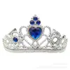 Coroa de Plástico Headwear Infantil Aro de Cabelo Infantil Elsa Frozen Halloween Faixa de Cabelo Acessórios de Cabelo Atacado
