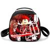 Bolsa de Almuerzo para Estudiantes de Primaria, Bolsa de Picnic, Bolsa de Hielo Redonda, Bolsa Térmica con Estampado Divertido, Bolsa de Hombro Única, Bolsa de Almuerzo de Dibujos Animados