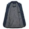 Traje de mezclilla informal holgado de talla grande para hombre, chaqueta de mezclilla juvenil, comercio exterior transfronterizo