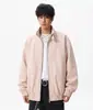 Jaqueta de couro PU de design moderno estilo americano para homens, novo casaco de couro cool estilo high street para motociclistas, outono e inverno de 2026 para homens