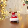 Accesorios de disfraz de Navidad Pasador de Navidad Gorro de Navidad rojo Pasador Pinza lateral Diadema de asta Accesorios para el cabello para ancianos Venta al por mayor