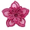 Acessórios de Flor de Strass Tridimensional de Alta Qualidade, Presilhas de Cabelo de Rede, Enfeites de Cabelo, Materiais para Vestido de Noiva, Sapato, Bolsa e Acessórios