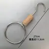 Ganchos para Loja de Roupas, Ganchos S, Cabides de Corda de Cânhamo, Adereços de Exibição, Painéis de Exibição de Madeira, Pregadores de Calça, Argolas para Lenço