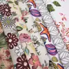 Lona de Algodón Poliéster Tela Estampada Textil para el Hogar Cojín Mantel Tela de Lona Algodón Estampado Tejido de Punto de Algodón Punto