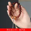 Zambia lobular sándalo rojo DIY pulsera de seis caracteres lema especificaciones 0.8 hombres y mujeres pulsera decorativa rosario fábrica al por mayor